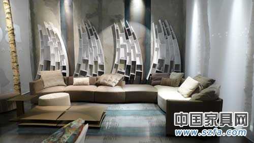 灰冷色系穩(wěn)重大氣設計案例