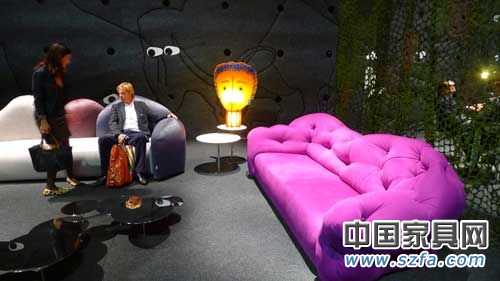 中色系加紫色、桃色設計案例