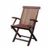 純實(shí)木戶(hù)外休閑家具，南美材家具，豎條扶手折椅，香核果木
