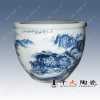 陶瓷水缸價(jià)格，手繪青花瓷大缸，商務(wù)禮品大缸