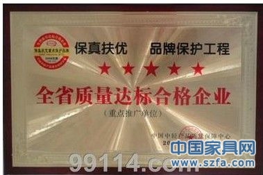 企業(yè)榮譽(yù)證書 企業(yè)資質(zhì)