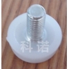 M6M8白色塑料家具底部調節(jié)腳,家具桌椅支撐腳墊