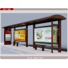 精致新型仿古候車亭批發(fā)，不銹鋼閱報(bào)欄