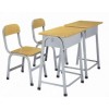 天津信譽一流的雙人課桌椅供應商/天津雙人課桌椅價格   宏寶五金