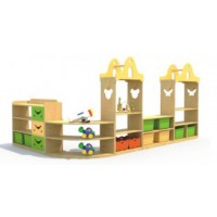 兒童柜子、幼兒園柜子、托兒所柜子