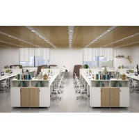 辦公家具配套定制，更能體現(xiàn)空間布局的風格統(tǒng)一性