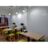 餐飲桌椅，茶餐廳桌椅，飯店快餐桌椅定做批發(fā)工廠