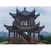 防腐木涼亭，古建涼亭，戶(hù)外休閑亭子，產(chǎn)品規(guī)格多樣，可來(lái)圖定制