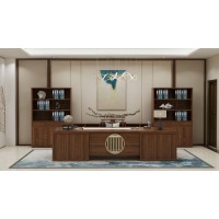 實(shí)木辦公桌，班臺(tái)，老板桌，寫字桌