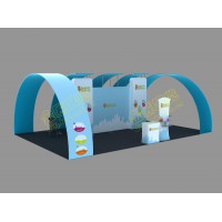 出國展覽展會布展展架，輕便重復(fù)使用背景架，折疊式背景板